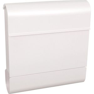 Basic - Armilan Wandbrievenbus - Wit - Metaal - Met Krantenvak