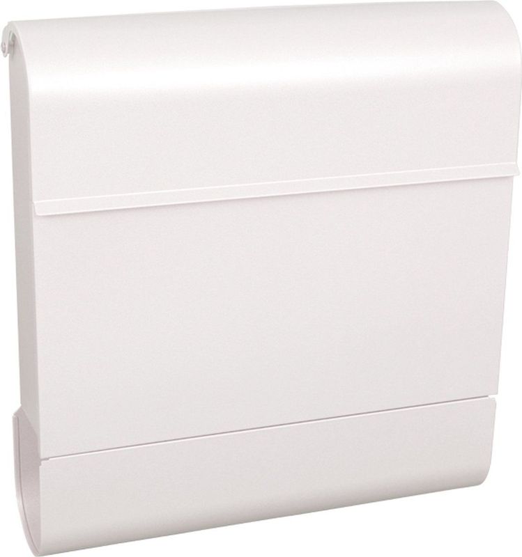 Basic - Armilan Wandbrievenbus - Wit - Metaal - Met Krantenvak