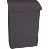 V part Wandbrievenbus Lugon Galvanized Steel Powder Coated antraciet Brievenbus