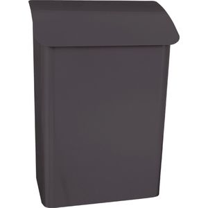 V part Wandbrievenbus Lugon Galvanized Steel Powder Coated antraciet Brievenbus