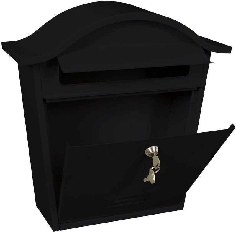 Brievenbus - Antraciet - Staal - Met Sleutel