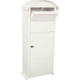 V-Part - Pakketbox - Wit - Gepoedercoat Gegalvaniseerd Staal