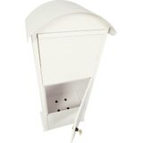 V-Part - Pakketbox - Wit - Gepoedercoat Gegalvaniseerd Staal