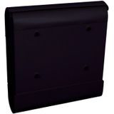 Basic - Armilan Wandbrievenbus - Antraciet - Metaal - Met Krantenvak