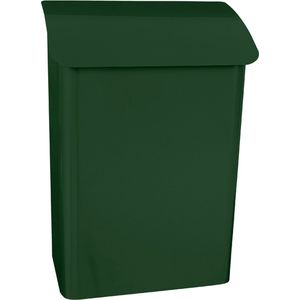 Basic - Wandbrievenbus - Groen - Staal - Met Cilinderslot