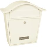 Brievenbus - Antraciet - Staal - Inbouwmodel
