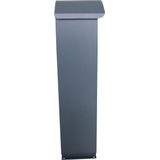 V-Part - Pakketbox - Antraciet - Gepoeerd Gecoat Gegalvaniseerd Staal