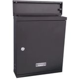 Brievenbus - Roestvrijstaal - Met Slot - Voor Muurbevestiging