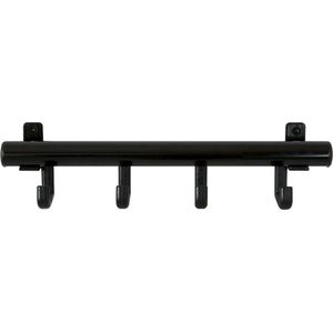 V-Part - Techno 4 - Kapstok - Zwart - Staal, Kunststof, Aluminium