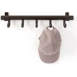 Kapstok - Hout - Zwart - Wandmontage