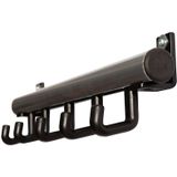 Kapstok - Hout - Zwart - Wandmontage