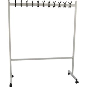 Vepa - Bins - Garderoberek - Zilver - 22 Haken