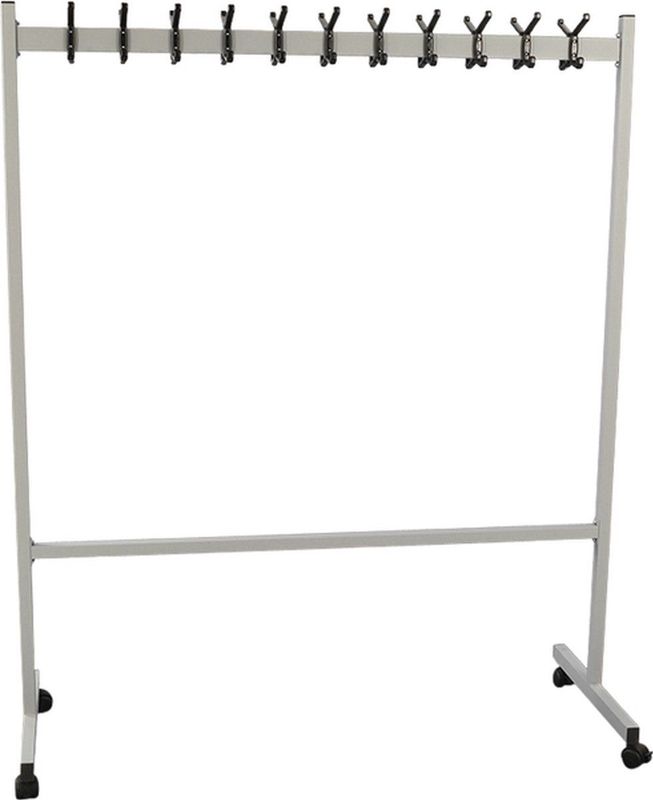 Vepa - Bins - Garderoberek - Zilver - 22 Haken