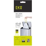 EKO - Afvalzakken 40-60 liter (F), EKO (24x12 stuks) - Plastic - wit