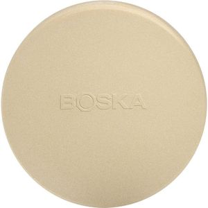 Boska Pizza Stone Deluxe L/voor de oven en BBQ/stenen oven kwaliteit pizza's/luxe verhoogde rand/cordieriet / ⌀29 cm