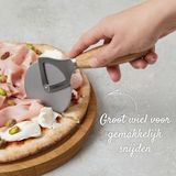 Boska Pizzasnijder Oslo+ - Non-stick BSF™ - Stabiel - Eikenhout & RVS
