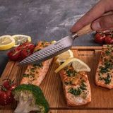 Boska Steakmessen / Steakmessenset Oslo+ - 2 Stuks - RVS - Voor vlees en vega - Non-stick - Europees eikenhout