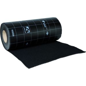 Ubbink Ubiflex Loodvervanger - 200mm X 12meter - Zwart