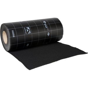 Ubbink Ubiflex Standaard Loodvervanger 100mm x 12m zwart