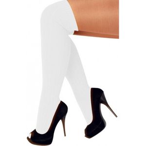 Carnaval - Verkleedkousen - Wit - 100% Polyacryl