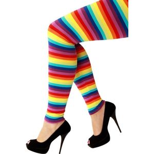 Legging regenboog strepen | Maat XS/S