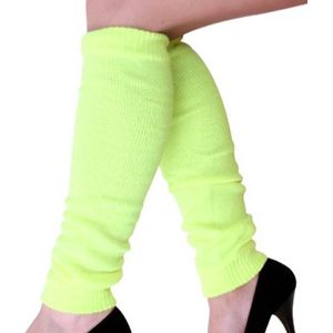 Beenwarmers Fluor Geel