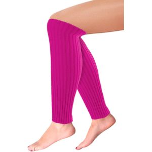 Beenwarmers - Fuchsia - Knal roze - Basic