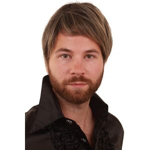 Pruik 'Kees' Asblond