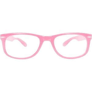 PartyXplosion - Blues Brothers - Bril - Roze - Blank Glas