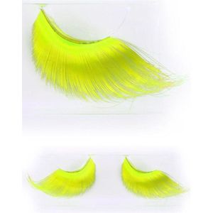 Wimpers maxi fluor geel