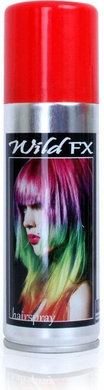Haarspray - Rood - 125ml - Uitwasbaar met Shampoo