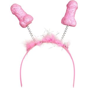 Diadeem - Roze - Piemel