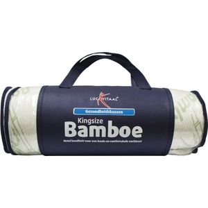 Lucovitaal - Kingsize Bamboe Hoofdkussen - Ergonomisch - 6x