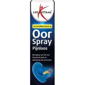 Lucovitaal - Oorspray Otixyl - 20 ml - Oorsmeer Verwijdering
