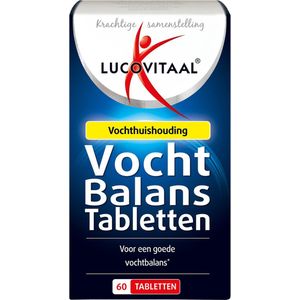 Lucovitaal Vochtbalans Tabletten Voedingssupplement - 60 tabletten