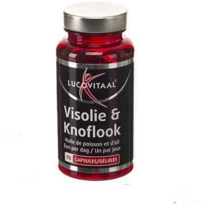 Lucovitaal Visolie En Knoflook Capsule 90