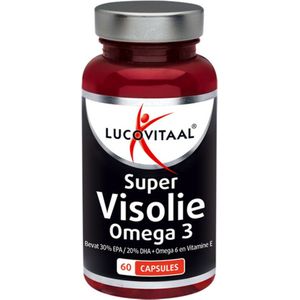 Lucovitaal Super visolie omega 3-6 60 capsules