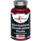 Lucovitaal Glucosamine/chondroitine/visolie 150 capsules