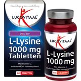 Lucovitaal L-Lysine 1000 milligram One a Day Voedingssupplement - 60 tabletten