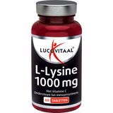 Lucovitaal L-Lysine 1000 milligram One a Day Voedingssupplement - 60 tabletten