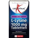 Lucovitaal L-Lysine 1000 milligram One a Day Voedingssupplement - 60 tabletten