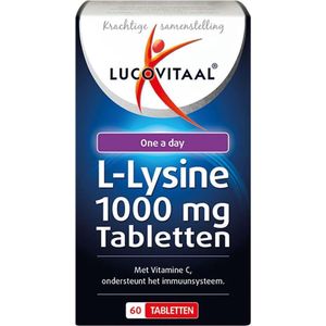 Lucovitaal L-Lysine 1000 mg 60 tabletten