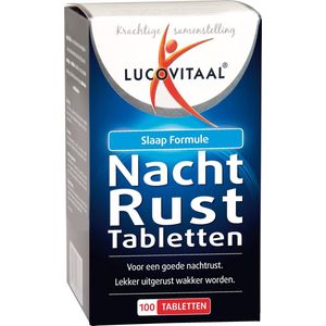 Lucovitaal Nachtrust Tabletten Voedingssupplement - 100 tabletten