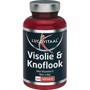 Lucovitaal Visolie & Knoflook 180 capsules