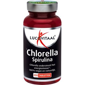 Lucovitaal Chlorella Spirulina Voedingssupplement - 200 tabletten