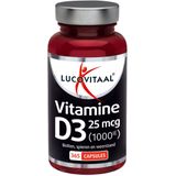 Lucovitaal Vitamine D3 25 mcg 365 capsules