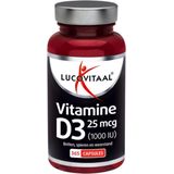 Lucovitaal Vitamine D3 25 mcg 365 capsules