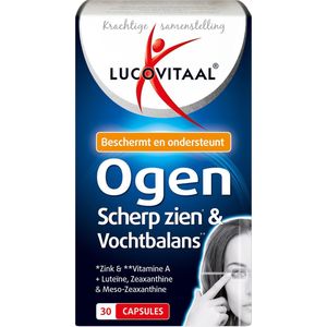 Lucovitaal - Ogen Scherp Zien en Vochtbalans - 30 Capsules