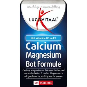 Lucovitaal Calcium magnesium bot formule 60 tabletten