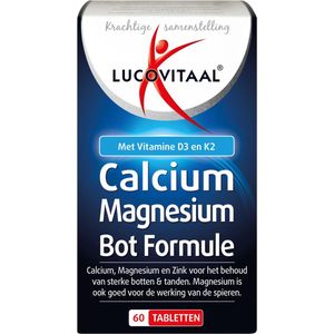 Lucovitaal Calcium Magnesium Bot Formule Voedingssupplement - 60 tabletten
